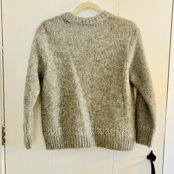 Sézane Chuck Jumper in Baby Alpaca & Mohair - Picture 4 of 5